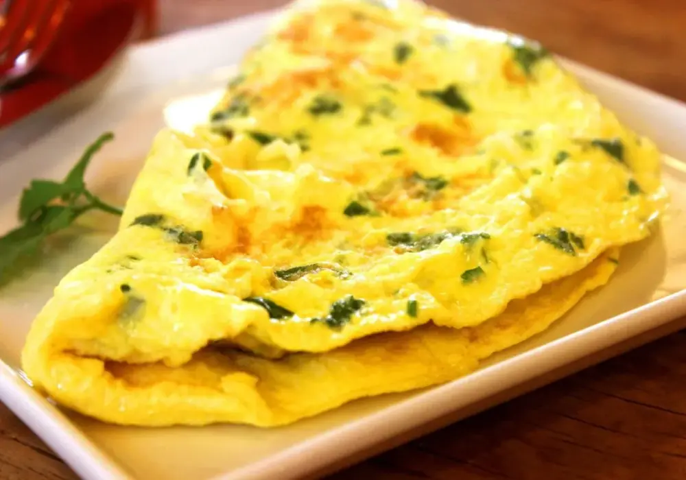 Puszysty omlet na słono - Jak go zrobić, żeby zawsze wyszedł?