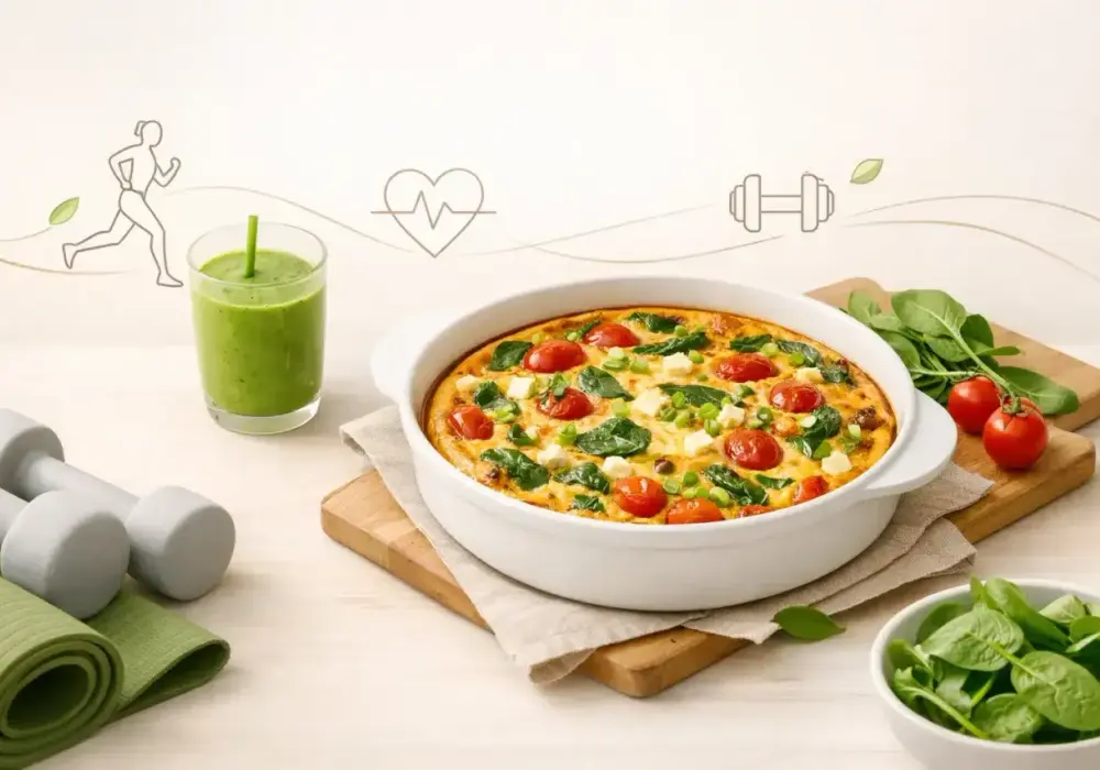 Pieczony omlet - Dlaczego jest lepszy niż ten smażony na patelni?