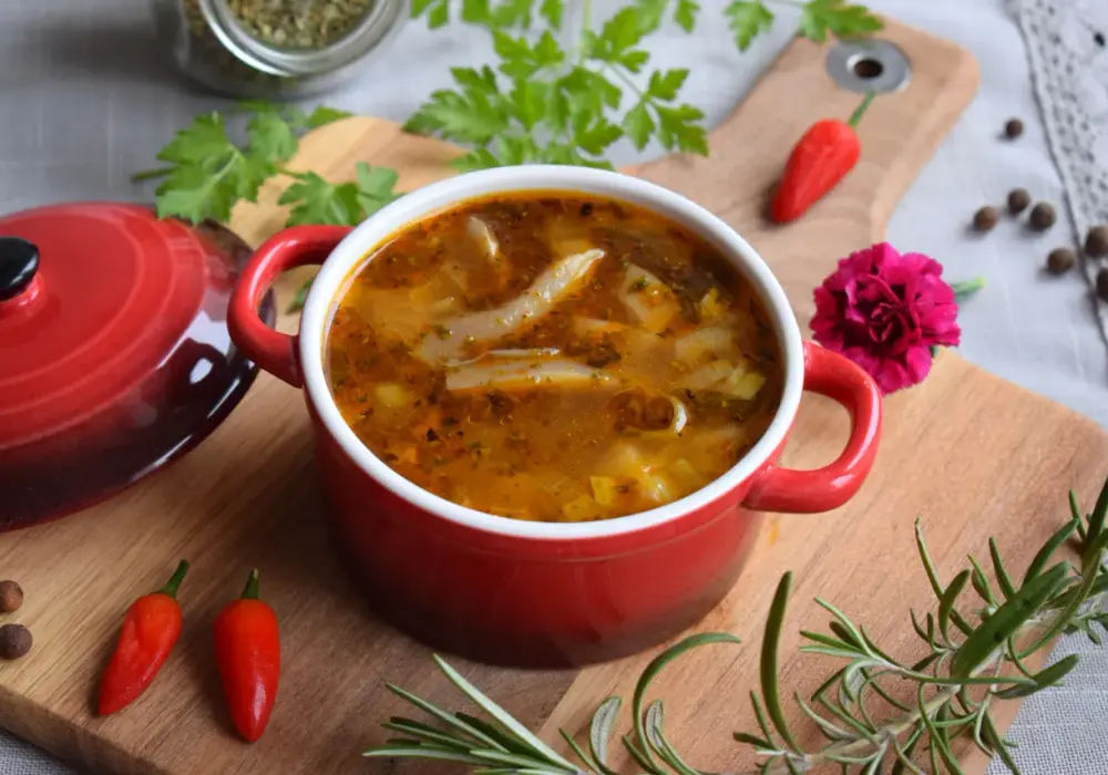 Flaczki z boczniaków na rosole - Jak zrobić esencjonalną zupę?