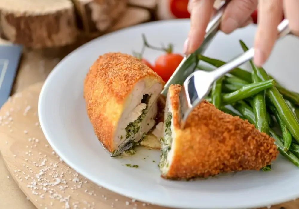 Kotlet de volaille idealny - bez wycieku masła!