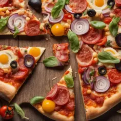 Ile kcal ma pizza 50 cm? Zaskakujące wartości kaloryczne!