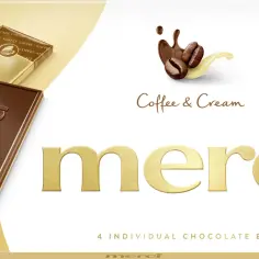 Czekoladki Merci Coffee & Cream. Idealne na chwilę przyjemności, gdy potrzebujesz merci kcal.