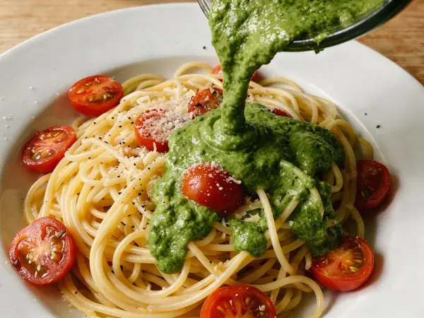 Domowe pesto - jak zrobić idealny sos, który nie ciemnieje?