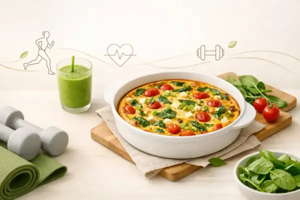Pieczony omlet - Dlaczego jest lepszy niż ten smażony na patelni?